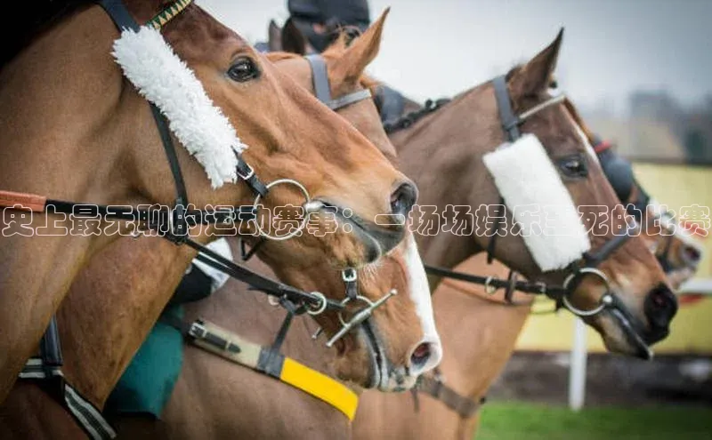 K8凯发官网歌力思史上最无聊的运动赛事：一场场娱乐至死的比赛